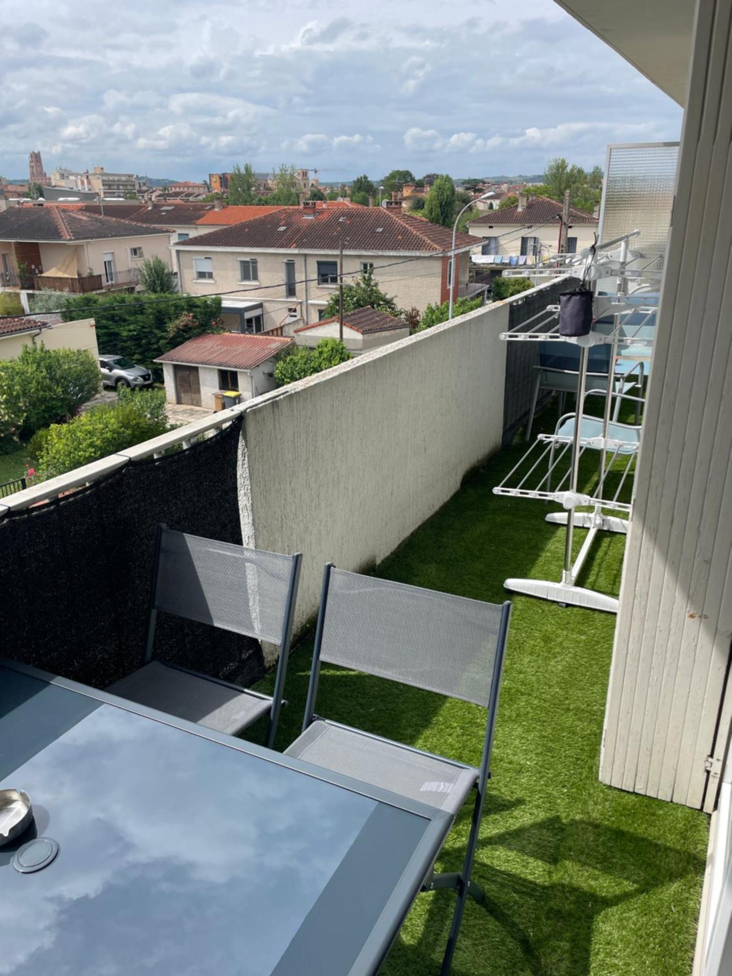 Appartement T2 Balcon Parking Climatise à Albi Extérieur photo